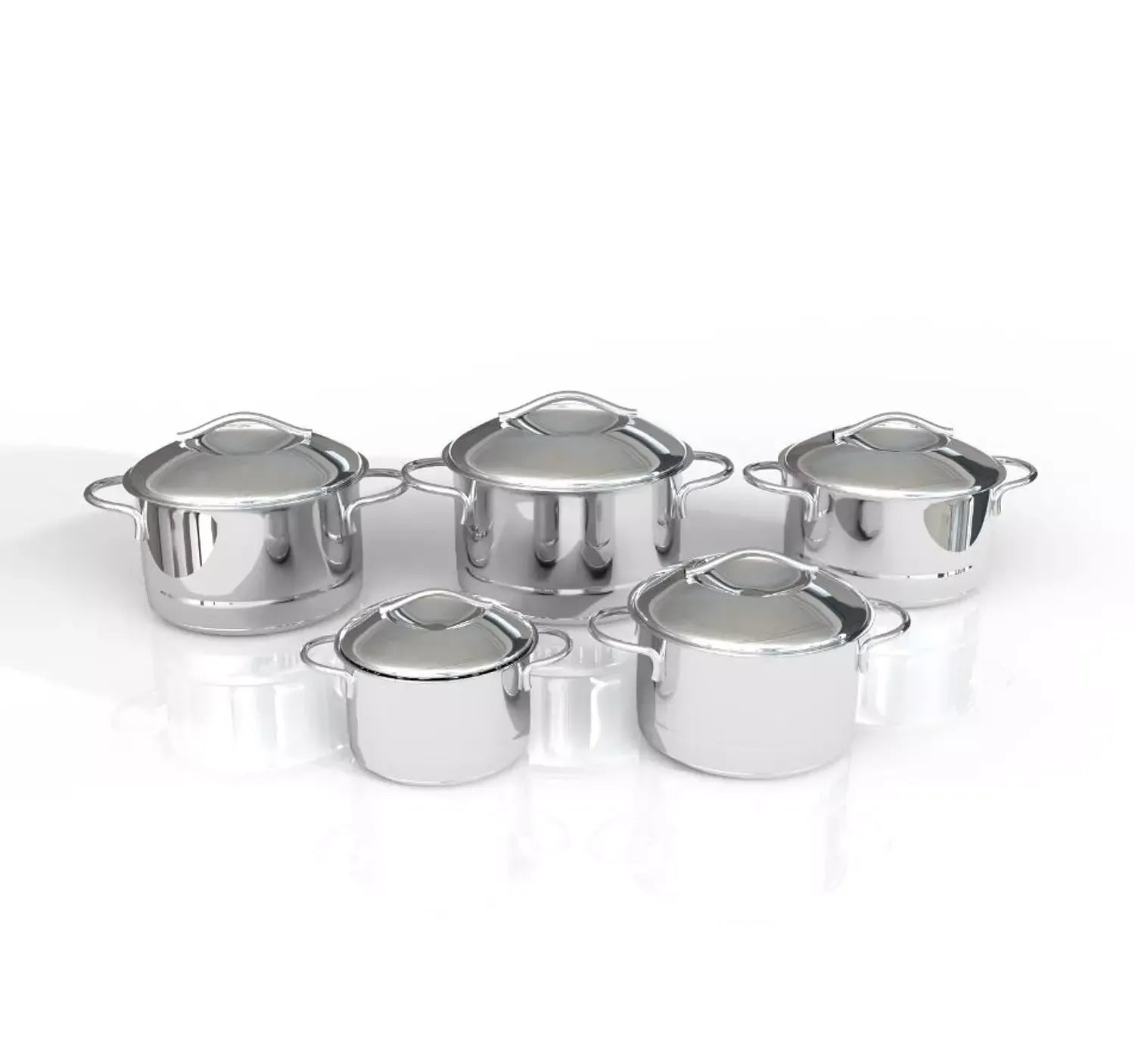 Cooking Set 5 Pcs Shiny