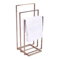 The Triple Towel Rack – Rose Gold