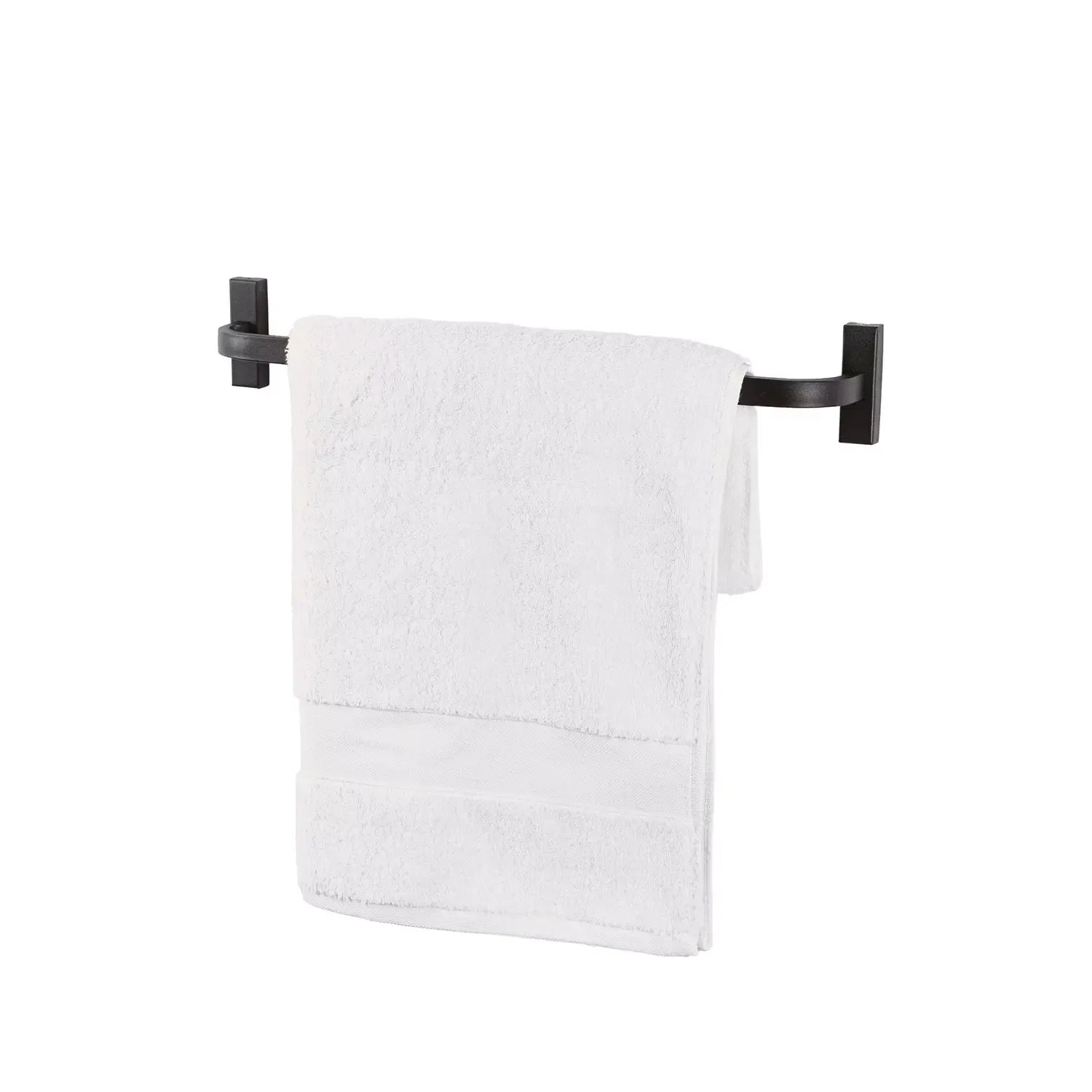 The Single Towel Rack – Black